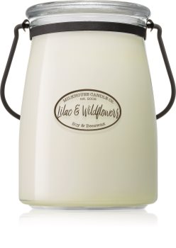 Milkhouse Candle Co. Creamery Lilac & Wildflowers vonná svíčka Butter Jar 624 g