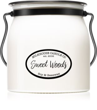 Milkhouse Candle Co. Creamery Sweet Woods duftkerze Butter Jar