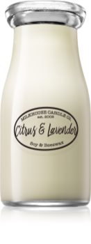 Milkhouse Candle Co. Creamery Citrus & Lavender dišeča sveča 227 g Milkbottle