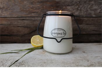 Milkhouse Candle Co. Creamery Lemongrass Tea vonná sviečka 624 g Butter Jar