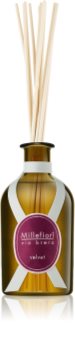 Millefiori Via Brera Velvet diffuseur d'huiles essentielles avec recharge 250 ml
