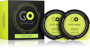 Millefiori GO Cold Water parfum pentru masina 2 buc Refil