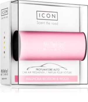 Millefiori Icon Magnolia Blossom & Wood Car Air Freshener Classic