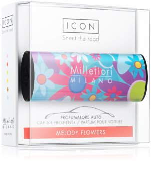 Millefiori Icon Melody Flowers illat autóba Cuori & Fuori