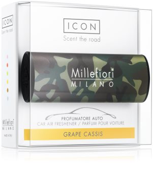 Millefiori Icon Grape Cassis vůně do auta Animalier