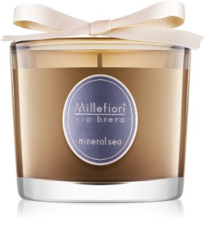 Millefiori Via Brera Mineral Sea Scented Candle 180 g
