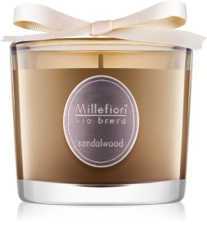 Millefiori Via Brera Sandalwood Scented Candle 180 g