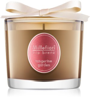 Millefiori Via Brera Tangerine Garden lumânare parfumată 180 g