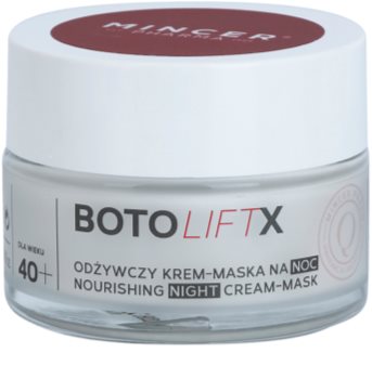Mincer Pharma BotoLiftX N° 700 40+ creme-máscara de noite nutritivo para pele seca