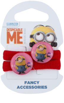 Minions Accessories Stuart gomas para cabello
