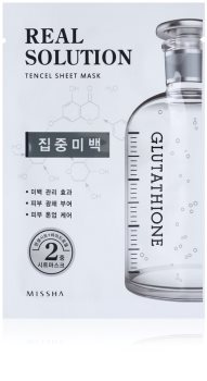 Missha Real Solution Sheet Mask with Whitening Effect