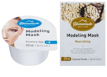 Missha Homemade Oatmeal Powder Nourishing Modeling Face Mask