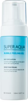 Missha Super Aqua Bubble Peeling Gel hydratační peeling