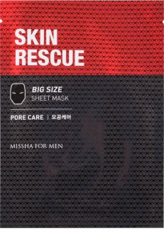 Missha For Men Skin Rescue mască cu efect de curățare pentru barbati