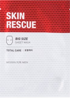 Missha For Men Skin Rescue maseczka przeciwzmarszczkowa dla mężczyzn