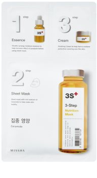 Missha 3-Step mascarilla nutritiva en tres pasos