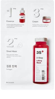 Missha 3-Step lifting maska v treh korakih