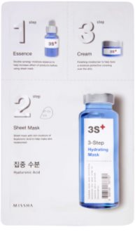 Missha 3-Step hydratační maska ve třech krocích