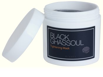 Missha Black Ghassoul straffende Maske zur Verkleinerung der Poren