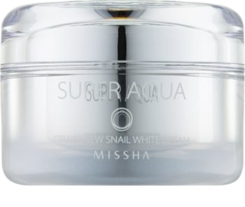 Missha Super Aqua Cell Renew Snail rozjasňující krém se šnečím extraktem