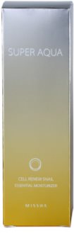 Missha Super Aqua Cell Renew Snail hidratáló esszencia a ráncok és a sötét foltok ellen