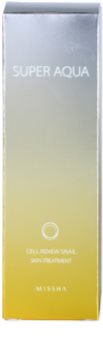 Missha Super Aqua Cell Renew Snail emulsión nutritiva con extracto de baba de caracol