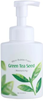 Missha Green Tea Seed hydratační čisticí pěna