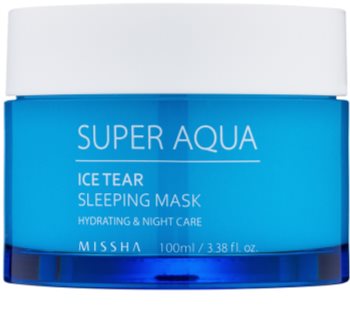 Missha Super Aqua Ice Tear masque de nuit hydratant visage