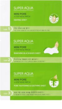 Missha Super Aqua Mini Pore třífázová péče na černé tečky