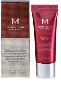 Missha M Perfect Cover BB crème très haute protection solaire petit format