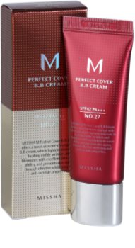 Missha M Perfect Cover BB crème très haute protection solaire petit format
