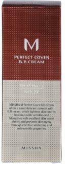 Missha M Perfect Cover BB crème très haute protection solaire petit format
