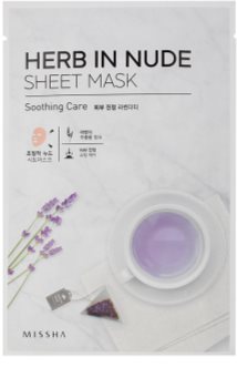 Missha Herb in Nude plátýnková maska se zklidňujícím účinkem