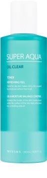 Missha Super Aqua Oil Clear osviežujúce tonikum