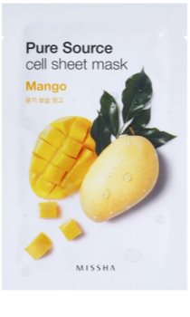 Missha Pure Source mascarilla hoja con efecto humectante