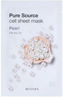 Missha Pure Source Zellschichtmaske mit aufhellender Wirkung