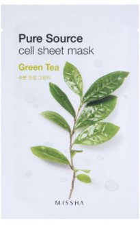 Missha Pure Source plátýnková maska se zklidňujícím účinkem