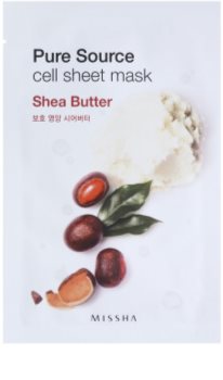Missha Pure Source máscara em filme com efeito altamente hidratante e nutritivo