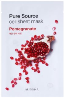 Missha Pure Source plátýnková maska se zpevňujícím účinkem