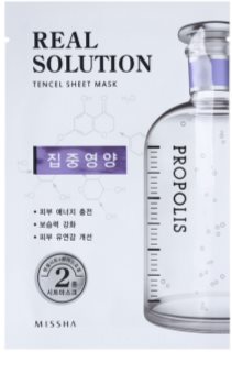 Missha Real Solution maska iz platna z revitalizacijskim učinkom