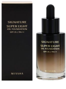 Missha Signature olajos folyékony make-up SPF 35