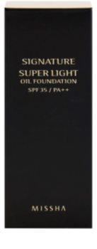 Missha Signature olajos folyékony make-up SPF 35