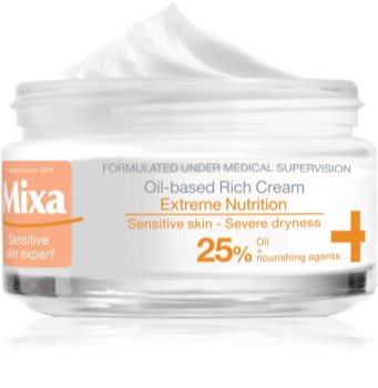 MIXA Extreme Nutrition creme hidratante rico com óleo de prímula