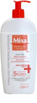 MIXA Multi-Comfort leche corporal refrescante para pieles sensibles