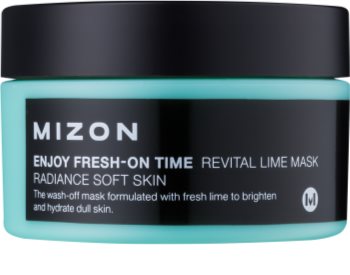 Mizon Enjoy Fresh-On Time revitalizacijska maska z limeto za povešeno kožo