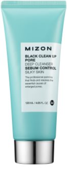 Mizon Clean čisticí pěna a peeling se solí z Mrtvého moře a dřevěným uhlím
