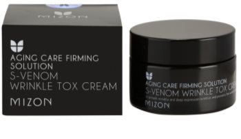 Mizon Aging Care Firming Solution creme antirrugas com veneno de serpente