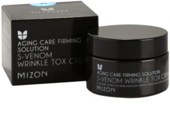 Mizon Aging Care Firming Solution creme antirrugas com veneno de serpente