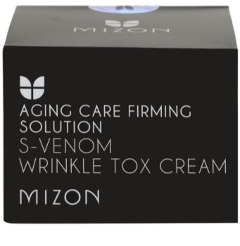 Mizon Aging Care Firming Solution creme antirrugas com veneno de serpente