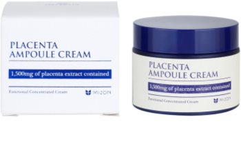 Mizon Placenta Ampoule Cream krém pro regeneraci a obnovu pleti